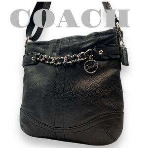 Coach Black Crossbody Bag with Adjustable Strap